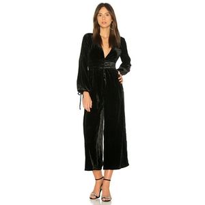 Free People True Lovin Velvet Jumpsuit